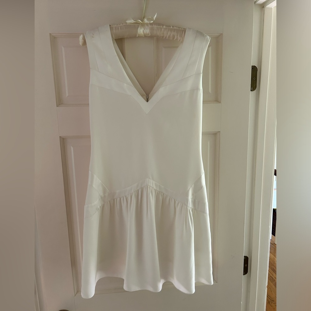 Beautiful Sandro Paris white mini dress - size 1 / small